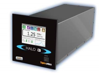 De Halo 3 CH2O formaldehyde analyzer dekt van parts per billion (ppb) tot parts per million (ppm)